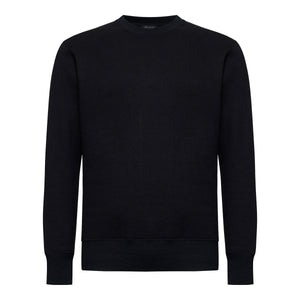 Black Crewneck sweatshirt in Cotton Cashmere | Filatori