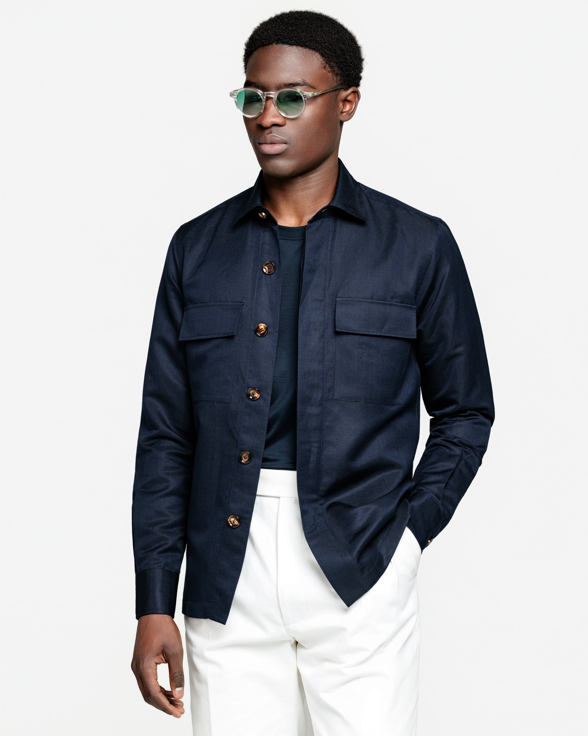 Overshirt effen Zand 100% Baby Kameel | Filatori 
