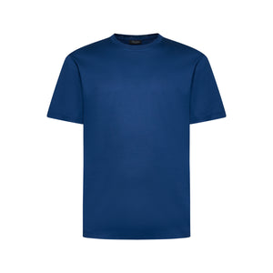 Blue Marine Short Sleeve T-Shirt 100% Ultra-fine Supima Cotton | Filatori 